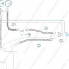 Дыхательный контур ИВЛ, под увлажнитель Fisher&Paykel, автоклавируемый, взрослый, с одним влагосборником.