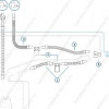 Дыхательный контур ИВЛ, под увлажнитель Fisher&Paykel, автоклавируемый, с двумя влагосборниками, детский.