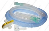 Трубки дыхательного контура ИВЛ, одноразовые, с тепловлагообменным фильтром, взрослый, детский.